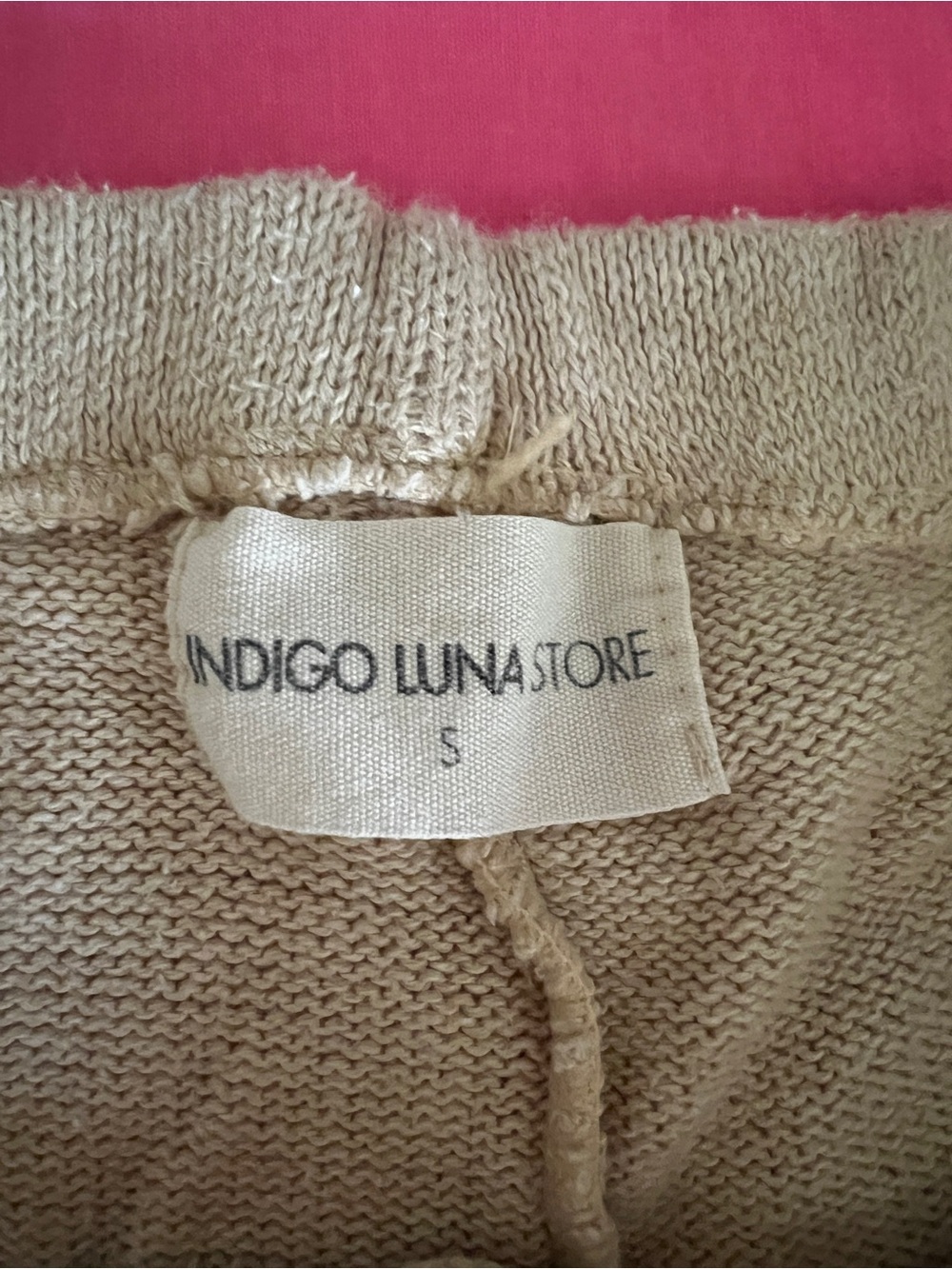 Indigo Luna Helga Pants in Almond - Picture 5 of 5